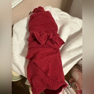 Swaddle blanket and matching bow